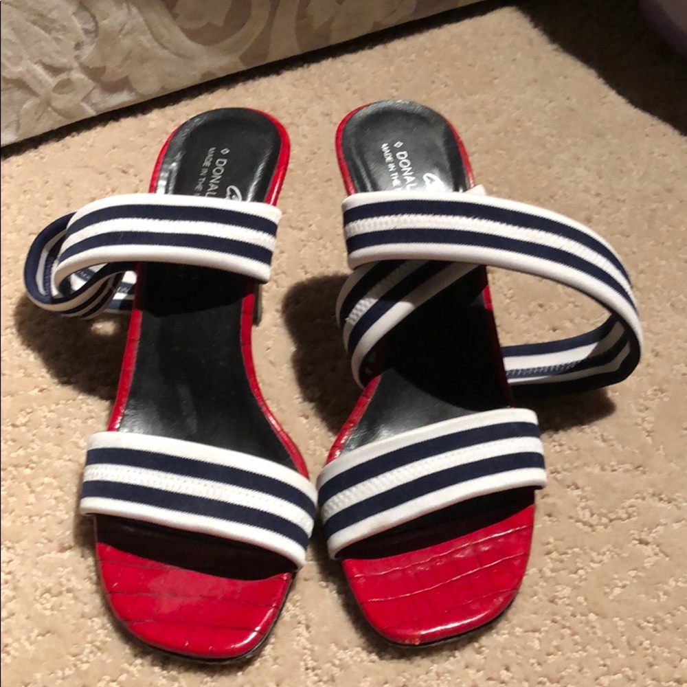 Ankle wrap heels